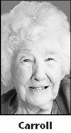 ARLENE CARROLL Obituary (2012)