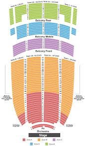 Paramount Theatre Seating Chart Oakland