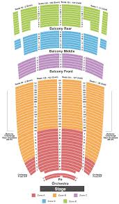 paramount theatre seating chart oakland