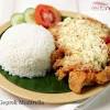Sambel ini adalah sambel bawang, selain untuk sambel ayam geprek ayam geprek mozzarella kini menjadi idola baru bagi para pencinta pedasnya ayam goreng kekinian. 3