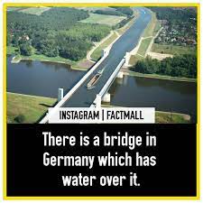 The magdeburg water bridge is a navigable aqueduct in germany, opened in october 2003 and part of the magdeburg crossing of waterways. The Magdeburg Water Bridge In Germany Deserve Special Mention Opened In October 2003 And Part Of The Magdeburg Crossing Of Waterways It Canals Waterway Water