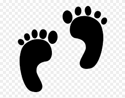 More icons from this author. Footprints Png Pic Baby Footprints Clip Art Transparent Png 600x583 1187570 Pngfind