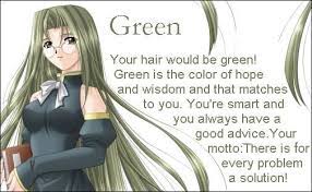 Google Image Result For Http Images Quizilla Com R Roseblossom 1075375719 Rgr Anime Hair Color Anime Hair Anime Green Hair