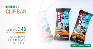 This time, which clif bar has the least/most protein, carbs, and fat? Clif Bar Calories In 100g Oz Standard Serving Size 1 Bar And More