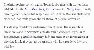 ناسا تكشف سر الكون الموازي يسير فيه الزمن إلى الوراء Dw