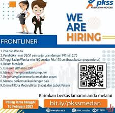10 cara melamar kerja yang bisa membuat hrd terkesan. Lowongan Kerja D3 S1 Sebagai Frontliner Di Pt Prima Karya Sarana Sejahtera Pkss Medan Februari 2021 Lowongan Kerja Medan Terbaru Tahun 2021