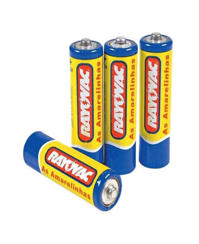 PILHA AMARELA PALITO UNIDADE - RAYOVAC