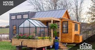 Our fantasy is to have a greenhouse basically where l's grill is now. The Elsa A Tiny House With A Greenhouse