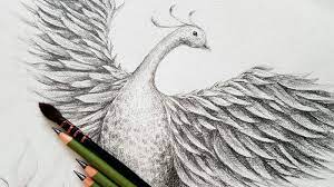 For today's demonstration and product review, i'm. How To Draw A Phoenix With Water Soluble Graphite Pencils