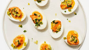 Jammy Eggs With Paprika Aioli Recipe Deviled Eggs Aioli Recipe Aioli
