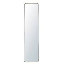 Specchio Inclinabile In Metallo Dorato 40x167 Cm Weston Maisons Du Monde Psyche Miroir Miroir Mobilier De Salon