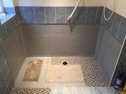 They can be made of any material, including glass, stone or ceramic, and can be plain or mosaic tiles technically are any tile measuring 2 inches or smaller in the largest dimension. Tiling A Wetroom Tray With Mosaics Uk Bathroom Guru