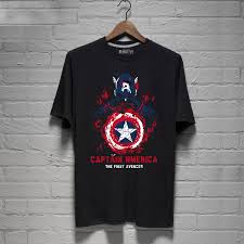 Cool Design Black Marvel Captain America T Shirts Mens Captain America Tshirt Mens Shirts Captain America Shirt