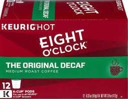 Decaf flavored coffee variety pack, great mix of decaffeinated coffee pods compatible with all keurig k cups brewers, huge 40 pack. Eight O Clock The Original Decaf Coffee K Cup Pods 12 Ct Kroger