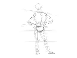 Start today and improve your skills. How To Draw A Cartoon Body Easy Tutorial 4 Steps Toons Mag