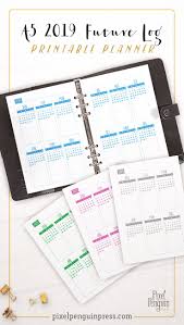 Bullet Journal Starter Kit Bullet Journal Template Printable Future Log Bullet Journal Printable A5 Planner Calendar Inserts A5 Agenda Printable Planner Bullet Journal Printables Planner