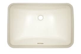 undermount bathroom sink with overflow