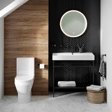 A 5' x 8' is the most common dimensions of a guest bathroom or a master bathroom in a small house. Small Bathroom Ideas 43 Design Tips For Tiny Spaces Whatever The Budget