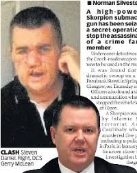 MACHINE GUN HIT FOILED