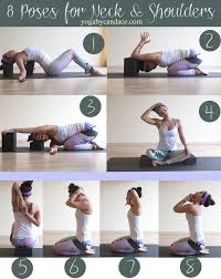 8 Yoga Poses For Neck And Shoulders Yogabycandace Yoga Poses Yoga Fitness Yoga Block
