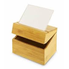 Union Rustic Wood Recipe Box Bamboo Recipe Box Recipe Card Holders Recipe Card Boxes