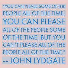 Kindness For Life Pa Twitter You Can Please Some Of The People All Of The Time You Can Please All Of The People Some Of The Time But You Can T Please All
