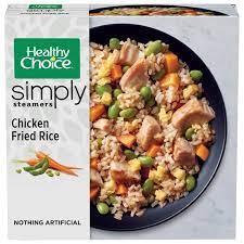 Stir in the soy sauce and sesame oil and mix gently until everything is. Healthy Choice Simply Steamers Chicken Fried Rice Frozen Meal 10 Oz Walmart Com Walmart Com