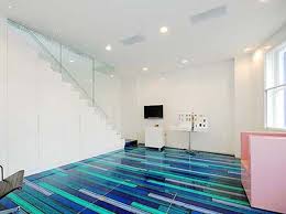 22 of the most stunning painted floor ideas. 11 Floor Designs That Lay A World Of Possibilities At Your Feet Mymove Floor Design Unique Flooring Rainbow House