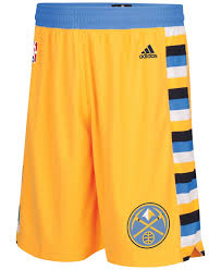 Ver más ideas sobre nba, baloncesto, denver nuggets. Adidas Originals Synthetic Men S Denver Nuggets 3g Swingman Shorts In Gold Yellow For Men Lyst