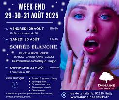 🚨 ALERTE : Dernier week-end de la saison ! Pour fêter ça, retrouvez notre  iconique « SOIRÉE BLANCHE » ⚪ Alors sortez votre plus belle tenue blanche  (mais couvrez-vous quand même… 🧥) !