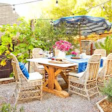 Revamp your outdoor living space with these fresh patio ideas, including styling tips and diy projects, to get it ready for the season. Small Outdoor Decor Ideas How To Decorate Your Small Patio
