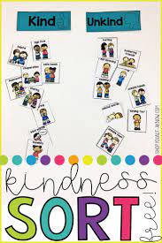 Kindnessrules Kindness Sort Teaching Kindness Preschool Friendship Social Emotional Activities