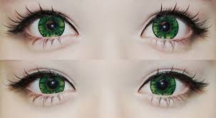 I Fairy Cara Green Lens Anime Cosplay Makeup Aesthetic Eyes Cosplay Makeup