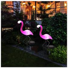 Led Gunes Flamingo Kazik Isik Fener Gunes Enerjili Yol Isiklari Dekoratif Acik Cim Bahce Lambasi 2020 Saksi Bitkileri Flamingo Led