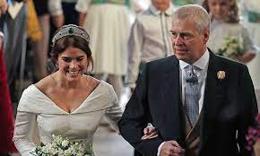 On sunday, the young royal took to instagram to share a series of photos featuring herself, her husband, and the pair's four. Prince Andrew Reveals The Sweet Reason Behind Princess Eugenie And Jack Brooksbank S Wedding Bags Princess Eugenie Wedding Princess Eugenie Jack Brooksbank Royal Brides