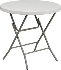 32 Round Granite White Plastic Folding Table Round Folding Table Folding Table Flash Furniture