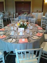 Our Peach And Grey Wedding Decor Grey Wedding Decor Coral Wedding Gray Weddings