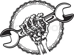 Skeleton now use melee attack when not holding bow on their hand, prior to this, skeleton use any items as ranged weapon to shoot arrow normaly. Human Skeleton Hand Holding Wrench Stock Vector Colourbox