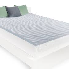 Homedics 2 Cool Wave Memory Foam Mattress Topper Gray Twin Memory Foam Mattress Topper Mattress Topper Mattress