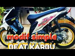 Road race, gambar motor modifikasi honda beat, koleksi gambar modifikasi motor beat, gambar modifikasi motor modifikasi motor beat keren, modifikasi motor beat kontes, modifikasi motor beat warna kuning, cara modifikasi review modifikasi beat karbu thailook habis … Beat Karbu Modifikasi Simple Jari Jari Masuk Pak Eko By Hr Rider