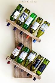 15 Porte Bouteilles Fantastiques Fabriques A La Main Pour Un Look Rustique En 2020 Casiers Bouteilles Rustiques Etageres A Bouteilles De Vin Casier A Bouteilles Diy