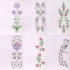 Just as people born in may are known for their kindness, the lily of the. Stitching Cards Lily Of The Valley Pattern Stitching Cards