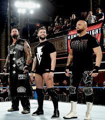 Finn Balor Luke Gallows And Karl Anderson Bullet Club Logo Balor Club Aj Styles