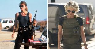 Arnold schwarzenegger, left, and linda hamilton kiss at the terminator: Linda Hamilton Is Back As Sarah Connor In Terminator 6 9gag