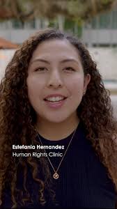Human Rights Clinic fellow Estefania Hernandez (3L) shares her experience  working with the clinic and what makes the work of this clinic special. To  learn more about the Human Rights Clinic and apply ...