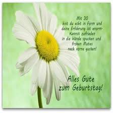 Zusan Blog Sprüche Zum Geburtstag Zum 30