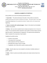 It gives life to your resume and allows you to provide important. Assessment Essential Elements Of Portfolio Learning Behavior Modification