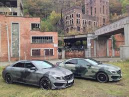 Here They Are What Do You Think Camouflage Cla Mercedes Carporn Carwrapping Voitures De Luxe Voiture Sportif