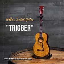 Willie nelson has entertained audiences since he was 13 years old, and through the decades his guitar trigger has become almost as famous as he is. Willie Nelson Guitar Trigger Nashvillesouvenirs Com