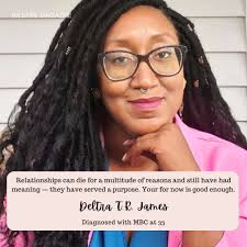 Diagnosed with metastatic breast cancer in your early 30s? ⁠ ⁠ So were  these 5 brave writers from our 9th annual "MBC: Advocacy" issue.⁠ ⁠ Terlisa  Sheppard (@TerlisaFights) was diagnosed at 31